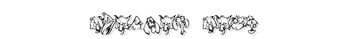 Bearpaw Bats font